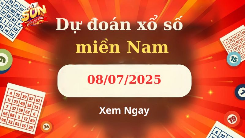 Soi cầu XSMN 08/07/2025 - Dự đoán xổ số miền Nam 08/07